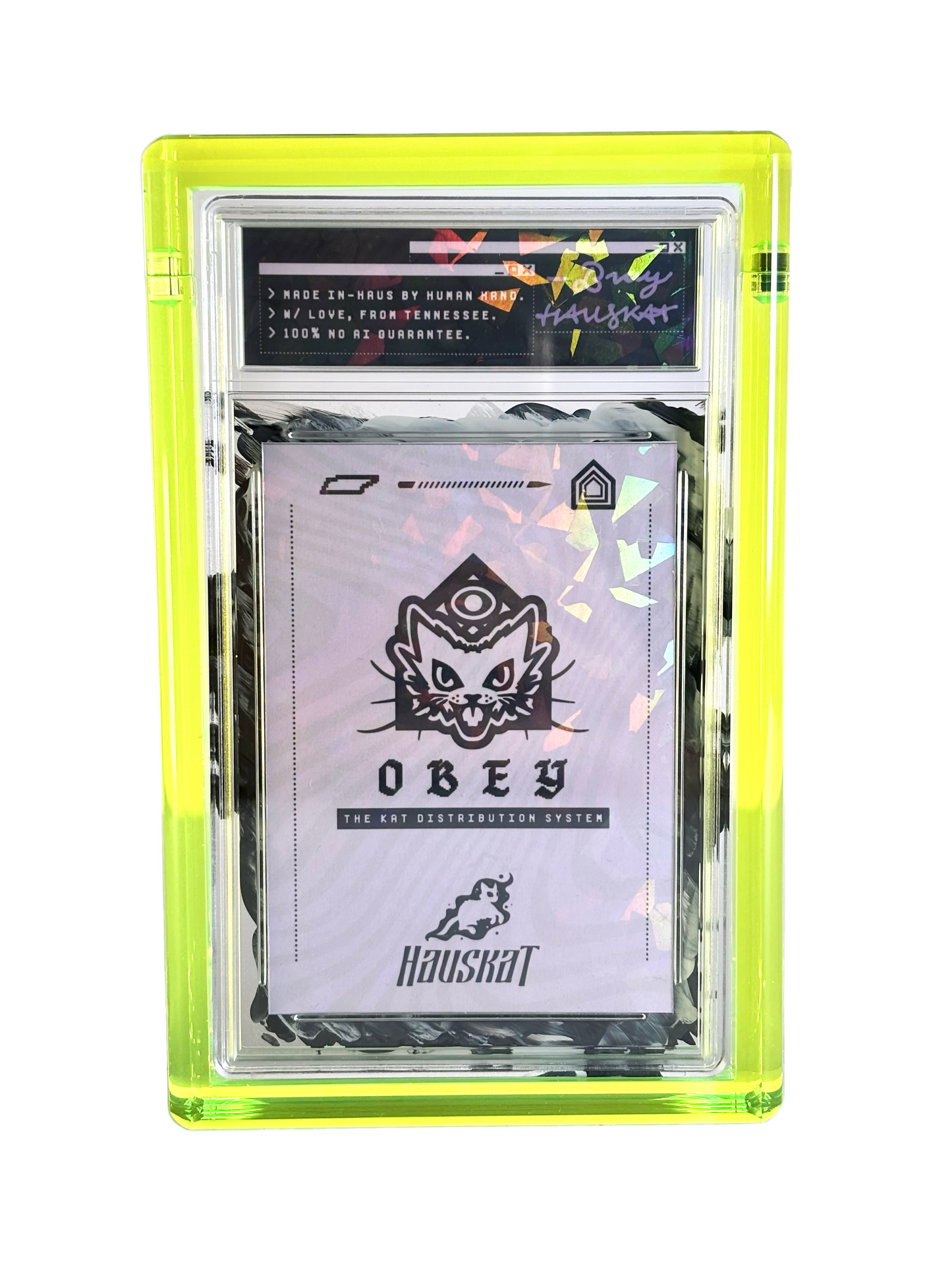 CUSTOM SLABBED ART CARD