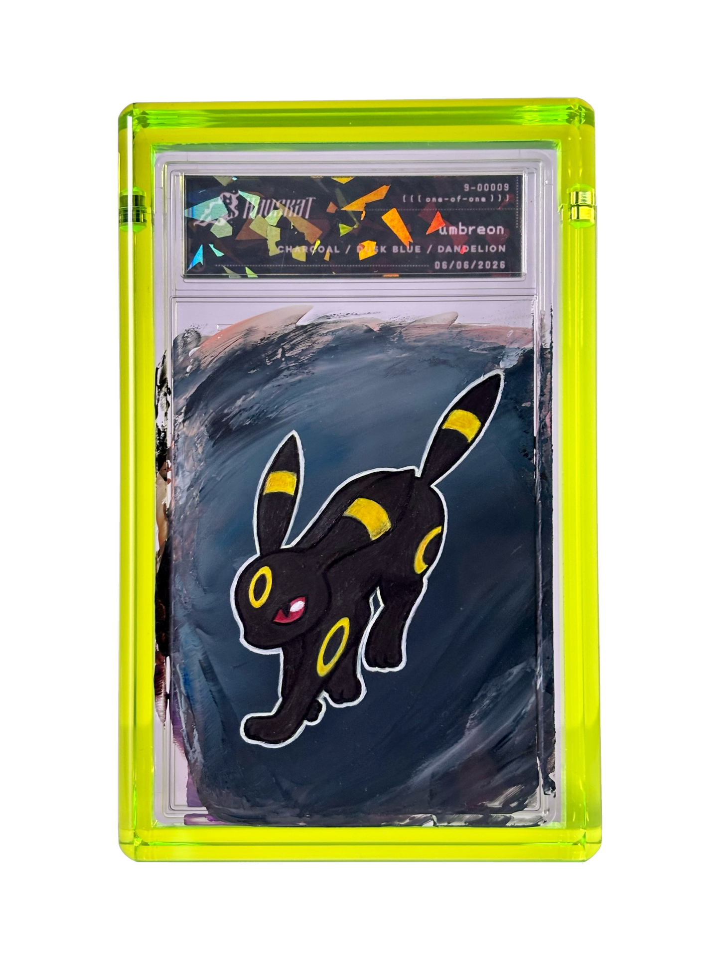 UMBREON HAND-PAINTED ART CARD