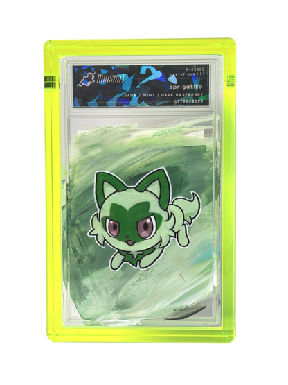SPRIGATITO HAND-PAINTED ART CARD