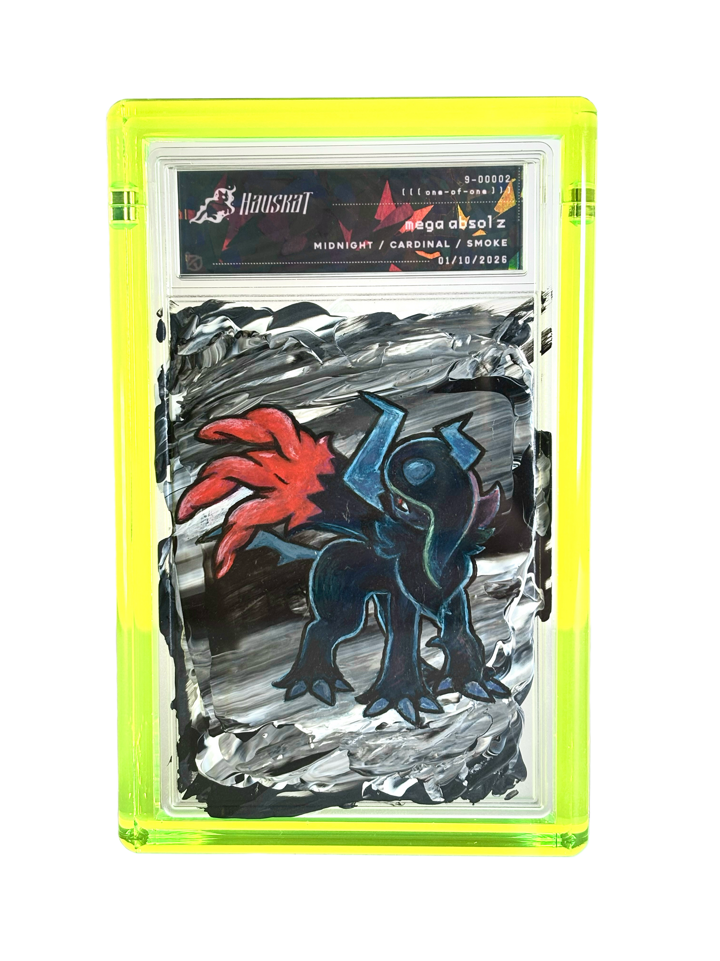 MEGA ABSOL Z HAND-PAINTED ART CARD
