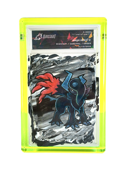 MEGA ABSOL Z HAND-PAINTED ART CARD