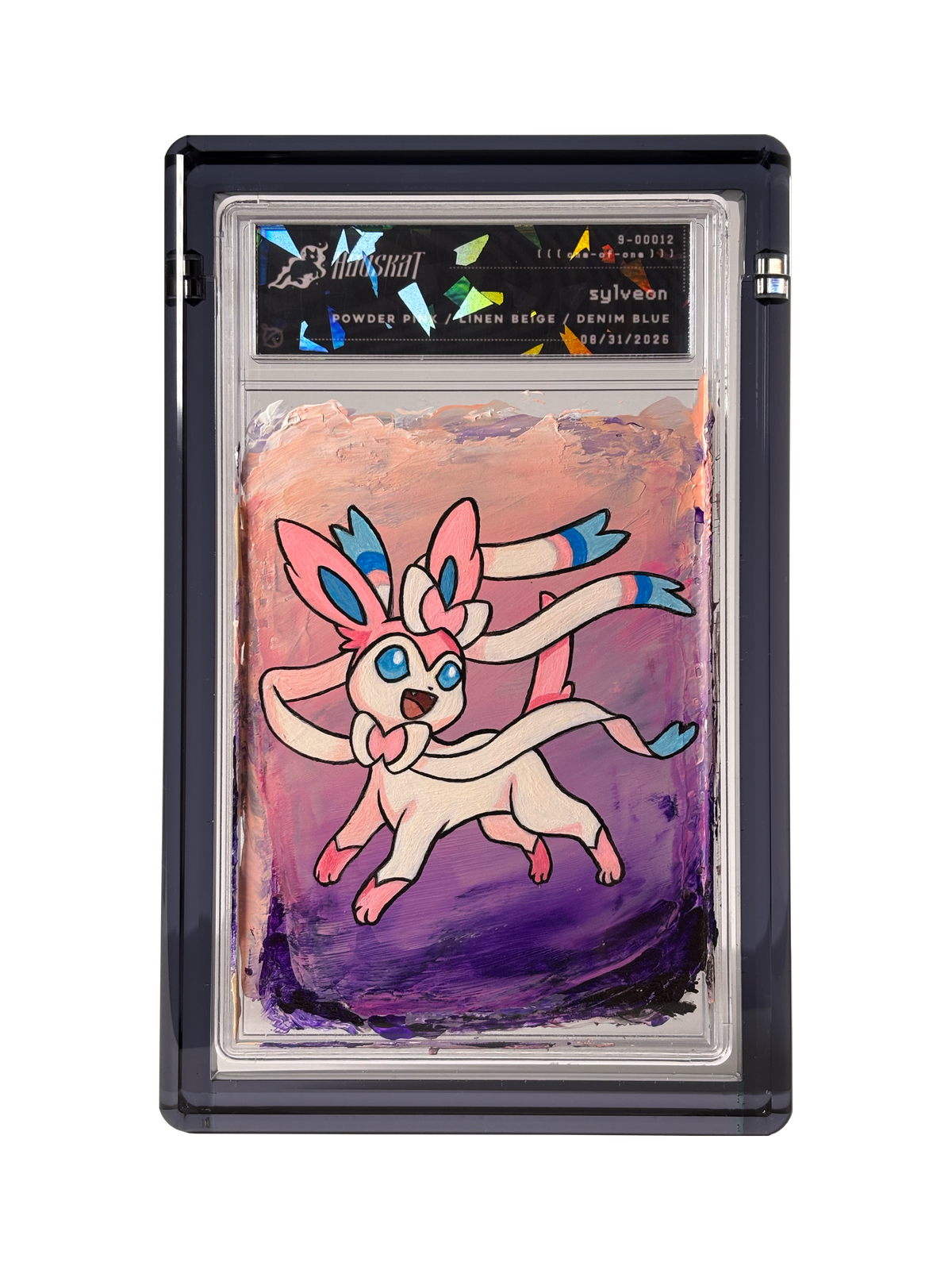 SYLVEON HAND-PAINTED ART CARD