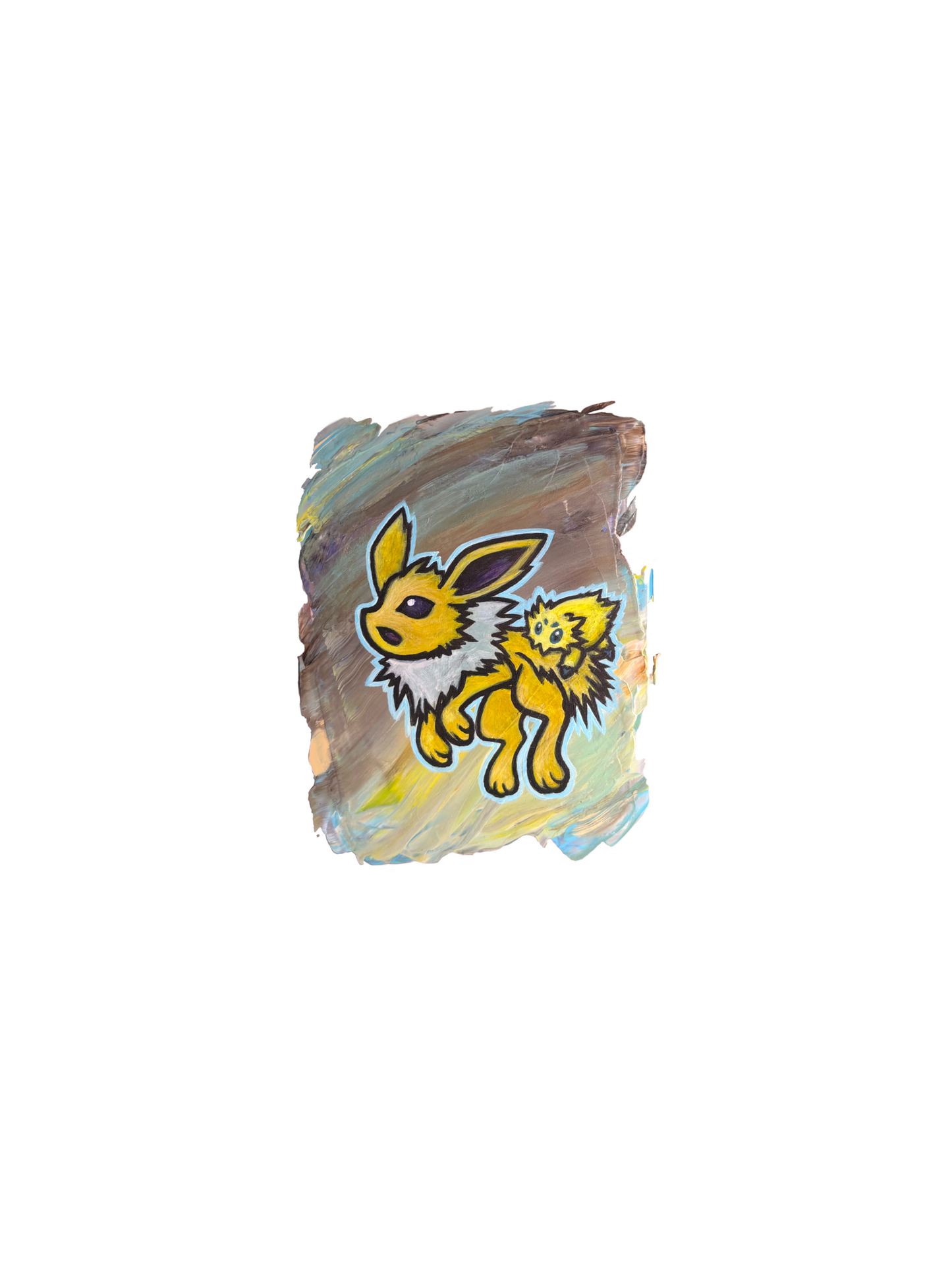JOLTEON + JOLTIK ART CARD PRINT