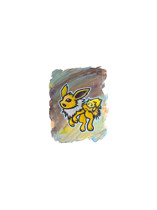 JOLTEON + JOLTIK ART CARD PRINT